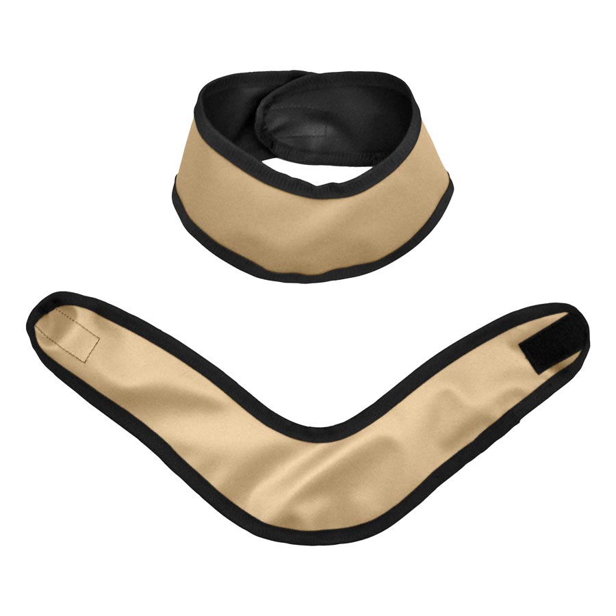 Cling Shield® Beige Lead-Free Adult Neck/Thyroid Collar .3mm - Cling Shield® Beige Lead-Free Adult Neck/Thyroid Collar .3mm - Image 1