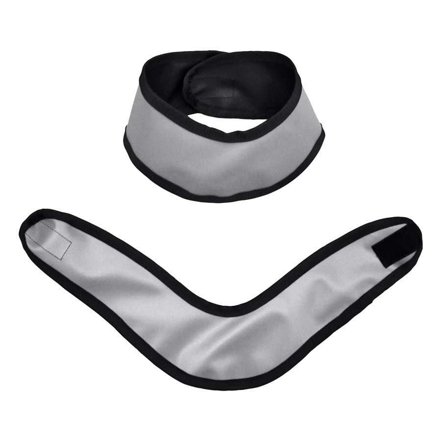 Cling Shield® Grey Lead-Free Adult Neck/Thyroid Collar .3mm - Cling Shield® Grey Lead-Free Adult Neck/Thyroid Collar .3mm - Image 1