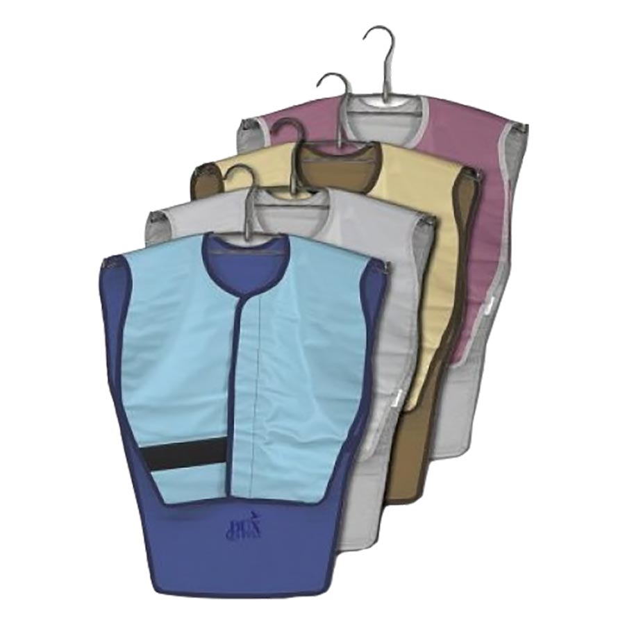 Lead X-Ray Panoramic Adult Apron, .3 mm, Blue, 1/Pk thumbnail 3