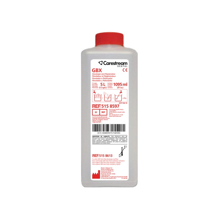 GBX Manual Developer & Replenisher 5 Liters Ea thumbnail 5
