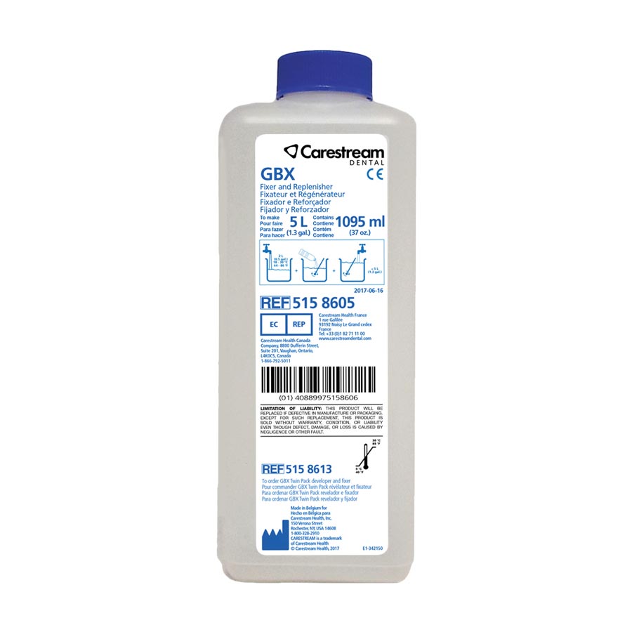 GBX Fixer and Replenisher, 5 L, 1/Pk thumbnail 8