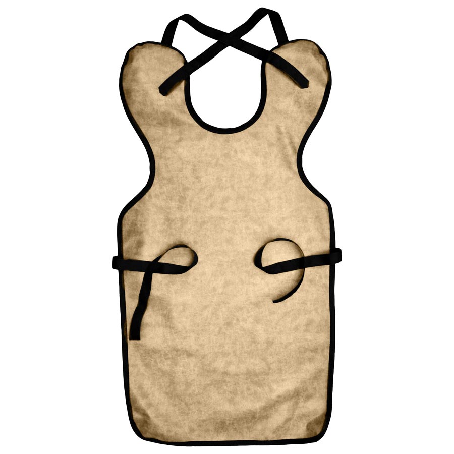 Cling Shield® Beige Lead-Lined Adult Tech Apron No Collar .3mm product image