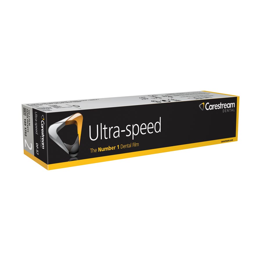 Ultra-Speed Intraoral X-Ray Film DF-57 Size 2 D Speed 150/Bx product image