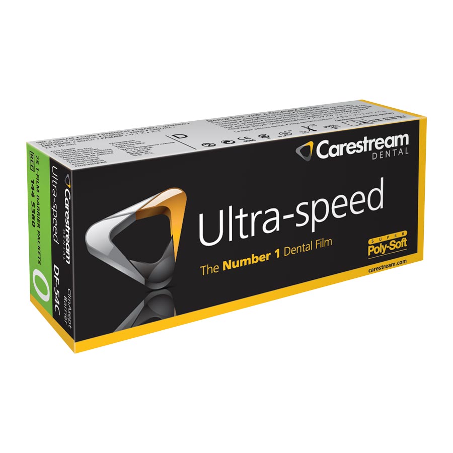 Ultra-Speed Intraoral X-Ray Film DF-54C Size 0 D Speed 75/Bx thumbnail 8