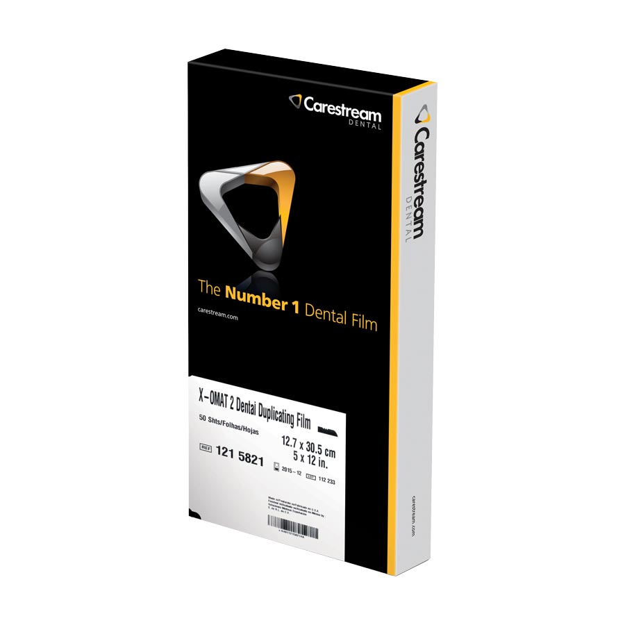 X-Omat 2 Dental Duplicating Film, 5" x 12", 50/Pk, 1215821 thumbnail 9