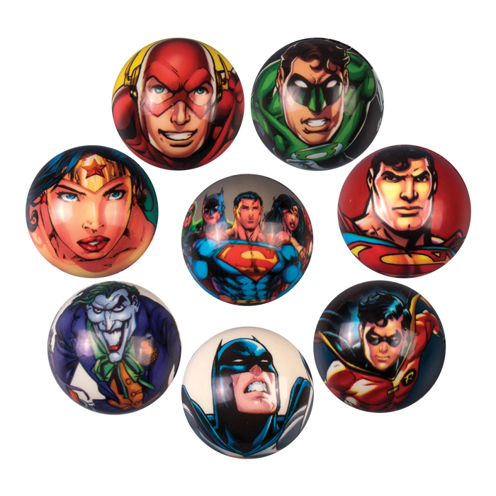 Toy Balls DC Comics Assorted Colors 51 mm 50/Pk thumbnail 2