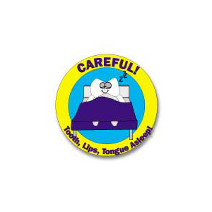 Stickers Careful Tooth in Bed 100/Rl thumbnail 2