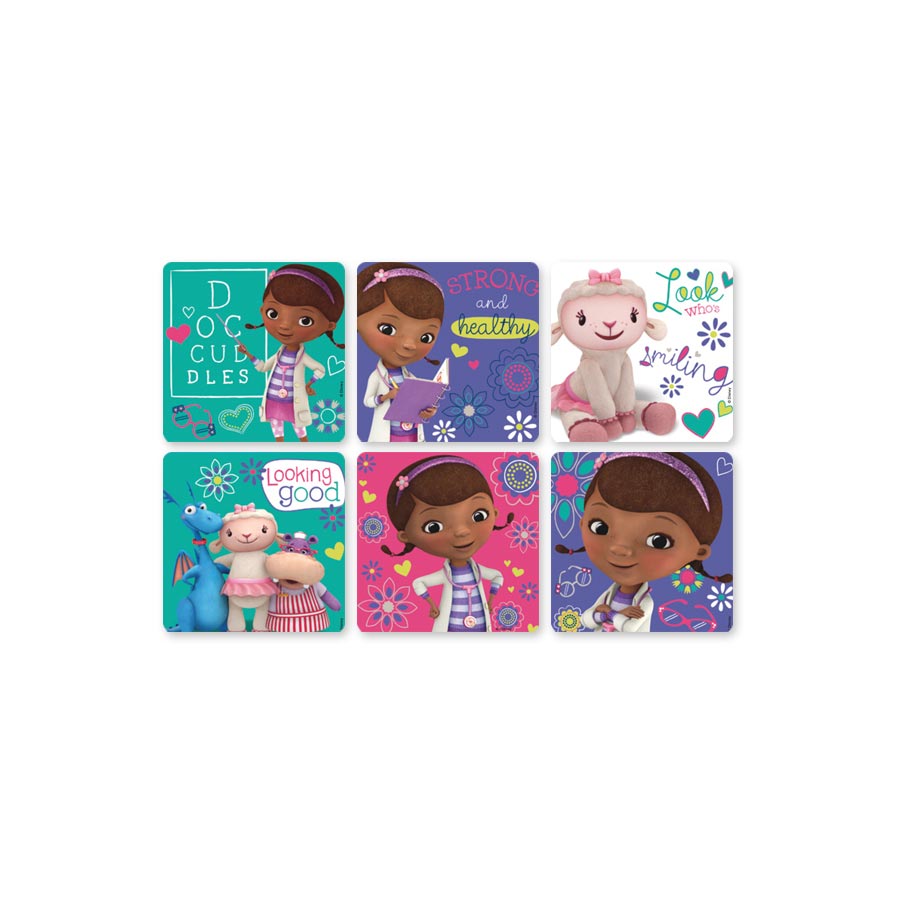 Stickers Doc McStuffins Assorted 100/Rl thumbnail 2