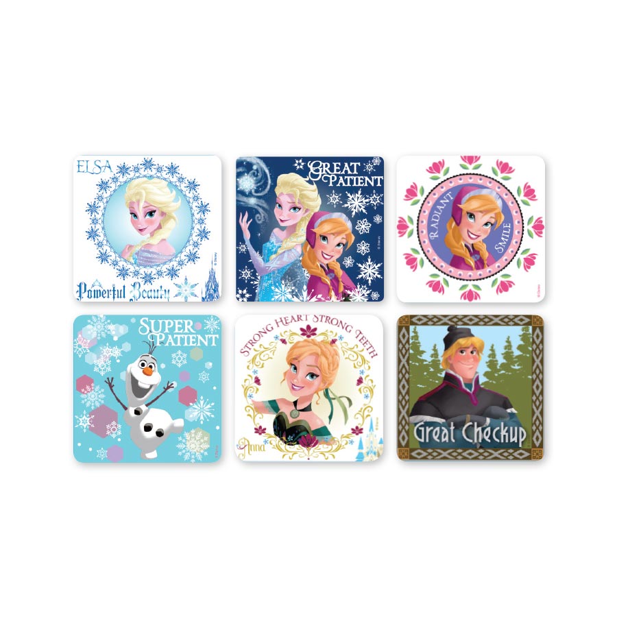 Stickers Disney Frozen Dental Assorted 100/Rl thumbnail 3
