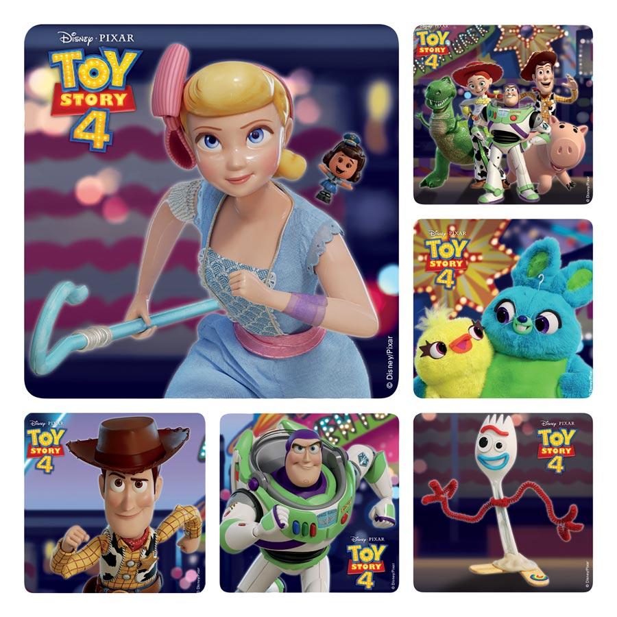 Stickers Toy Story 4 Assorted 100/Rl thumbnail 3