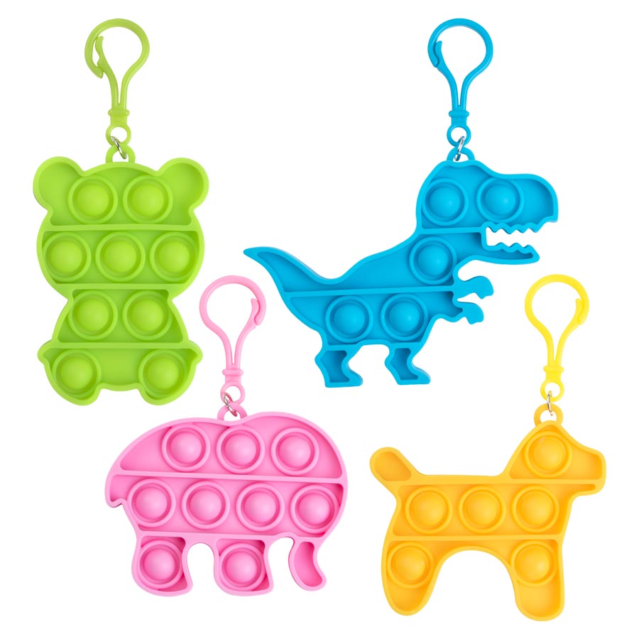Key Chain Poppers Animals Assorted 24/Pk thumbnail 3