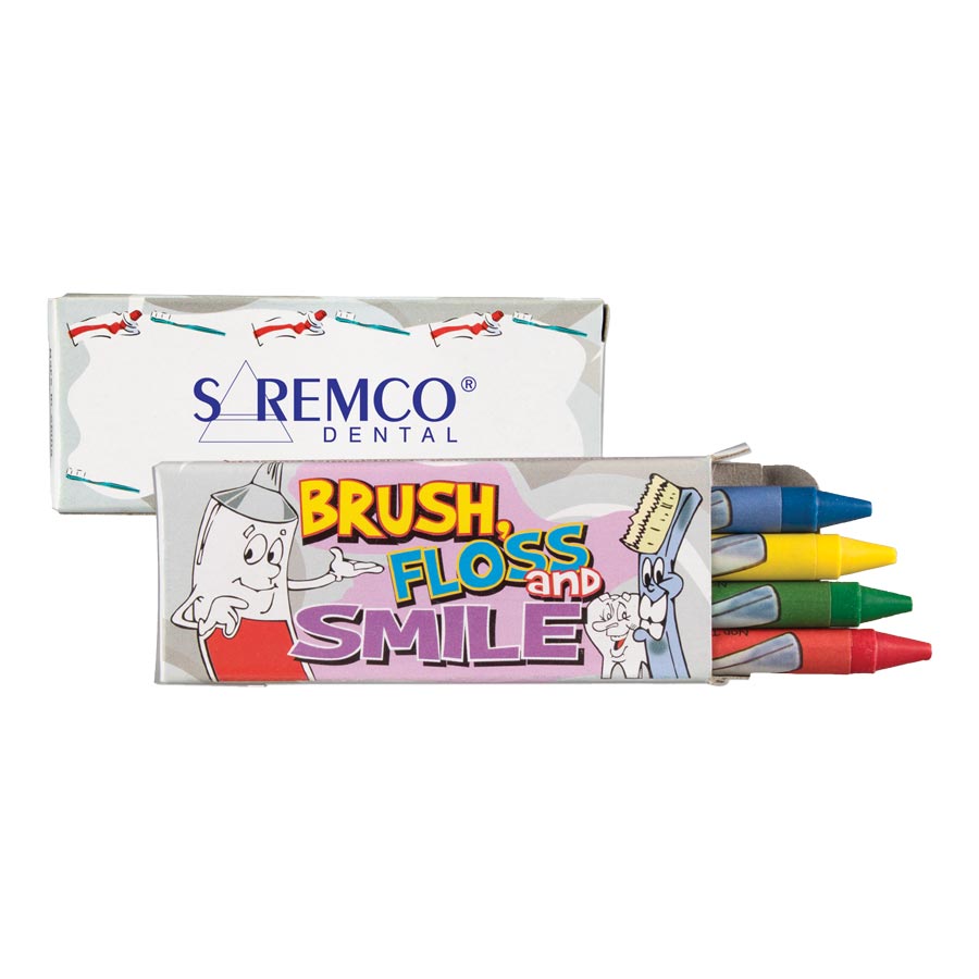 Dental Themed Crayon Box 50Bxs/Pk product image