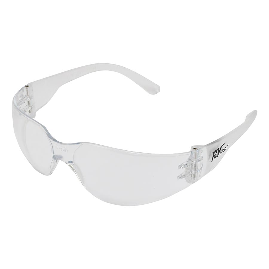 Mini Econo Wraps Eyewear, Clear Lens, Clear Frame, 1/Pk, 3607C thumbnail 9