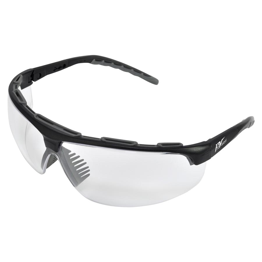 ProVision Infinity Protective Eyewear Black/Clear Lens Ea thumbnail 4
