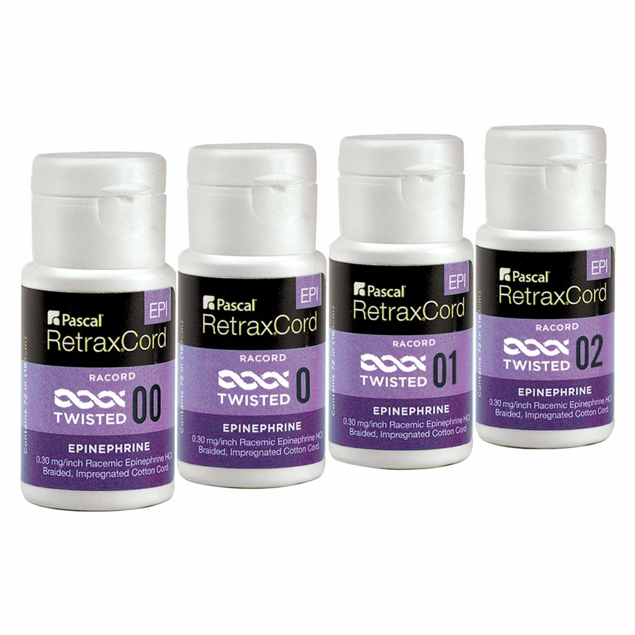 Racord Twisted Retraction Cord, with Epinephrine, Size 00, # 7, Ultra Thin, 1/Pk, 07-697 thumbnail 9