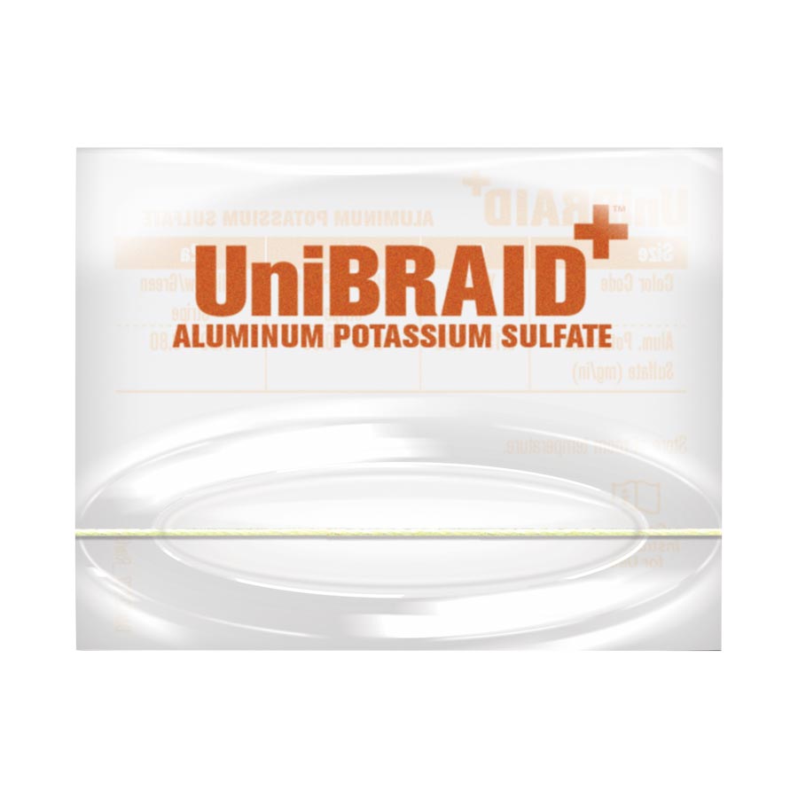 UniBraid+ Braided 10% Aluminum Potassium Sulfate Size 0A Fine 50/Bx thumbnail 7