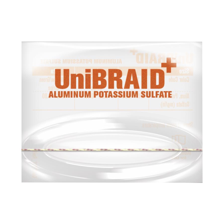 UniBraid+ Braided 10% Aluminum Potassium Sulfate Size 1A Small 50/Bx thumbnail 8