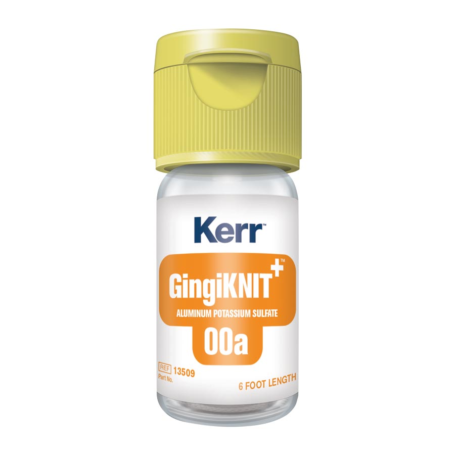 GingiKnit+ Retraction Cord, with Aluminum Potassium Sulfate, # 00, Extra Fine, 00n, 1/Pk thumbnail 9