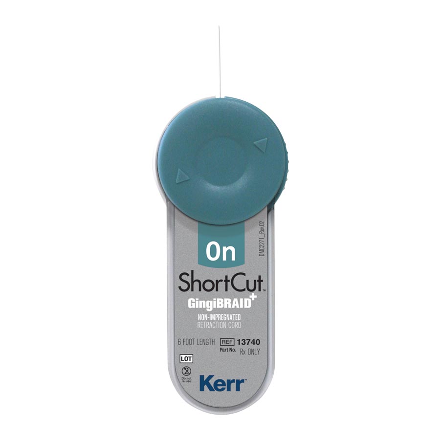 Shortcut GingiKnit+ Retraction Cord, Non-impregnated, # 0, Fine, 0a, 1/Pk thumbnail 8