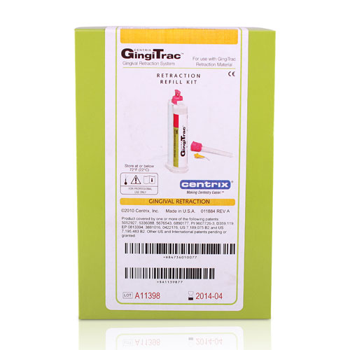 GingiTrac VPS Retraction System, Refill Kit, Cordless, 1:1, 360100 thumbnail 5