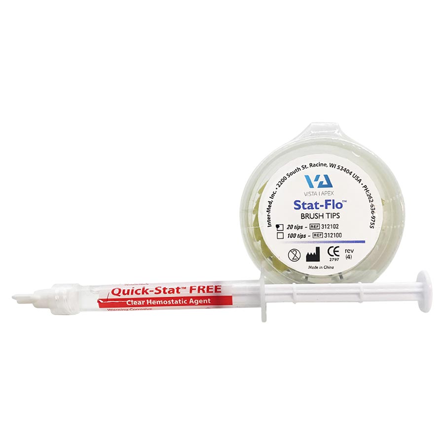 Quick-Stat FREE Clear Hemostatic Agent, Standard Syringe Kit, 1.2 ml, 4/Pk, 504600 thumbnail 9