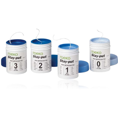 Roeko Stay-put Retraction Cord, Non-Impregnated, Medium, 1/Pk, 521002 thumbnail 3