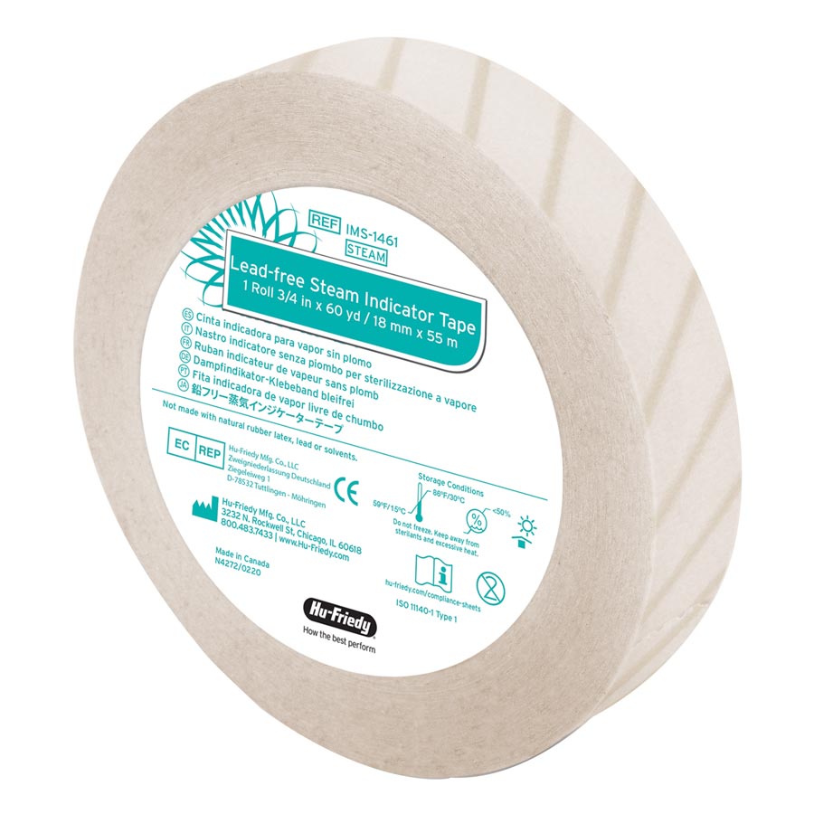 IMS Autoclave Monitor Tape, 60 yd, Blank, 1/Pk, IMS-1461 thumbnail 8