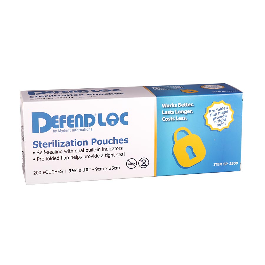 Defend Sterilization Pouches, 3.5" x 10", 200/Pk, SP2500 thumbnail 4