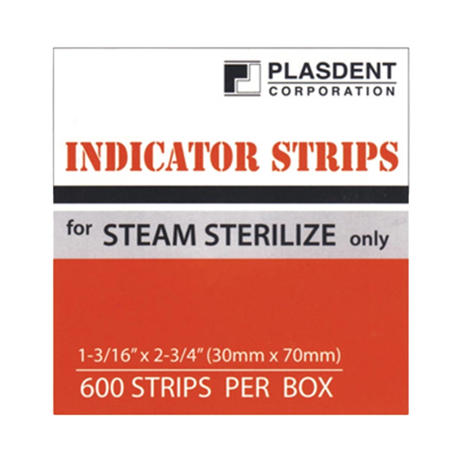 Plasdent - Indicator Strips (600Pcs/Bx) 1-3/16"X2-3/4", Steam, IDS30-70 thumbnail 2
