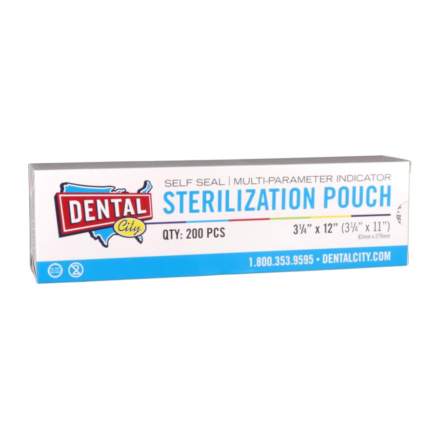 Dental City Sterilization Pouches 3.25x11 200/Pack product image