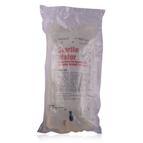 Sterile Water IV Injection, 1000 ml, 1/Pk, L8500 thumbnail 3