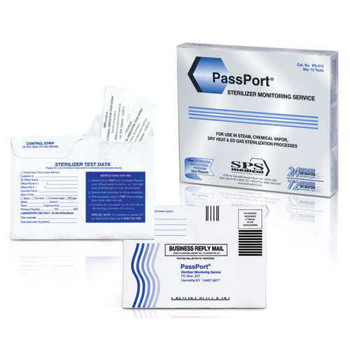 PassPort Sterilizer Monitoring Service, Mail-In, 12/Pk, PS-012 thumbnail 4