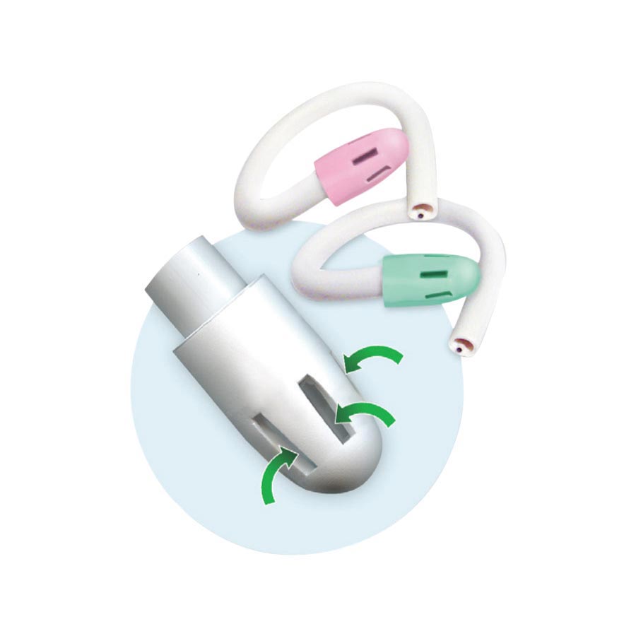 Comfort Plus Premium Disposable Saliva Ejectors, Latex-Free, Clear w/White, 100/Pk, ZCWCP thumbnail 9