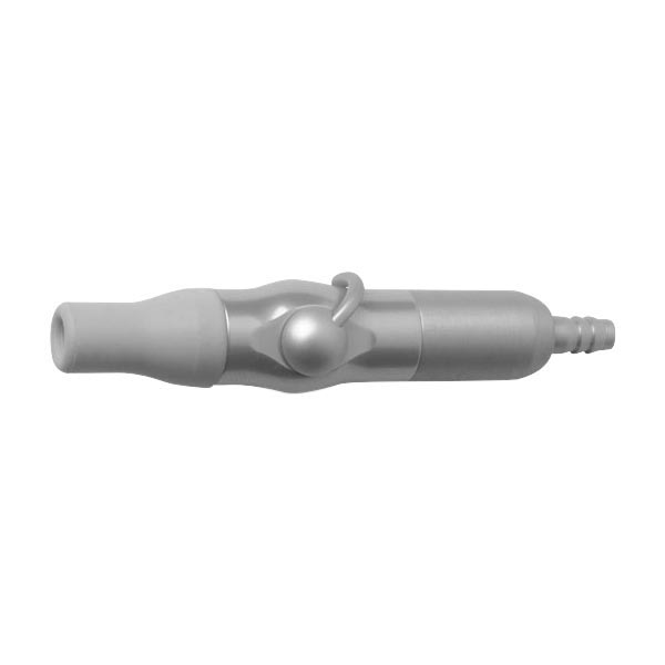 Premium Saliva Ejector Valve, with Anti-Suck Back, Anodized Aluminum, Autoclavable, 1/Pk, 5655 product image