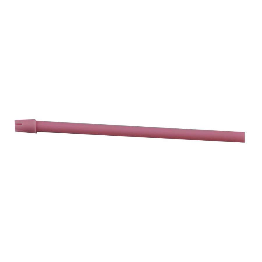 Saliva Ejector 6" Solid Pink W/ Pink Tip Latex Free 100/Bag product image