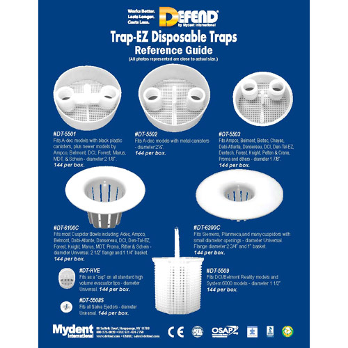Disposable Traps 5509 1.5" 144/Box PG-DT-5509 product image