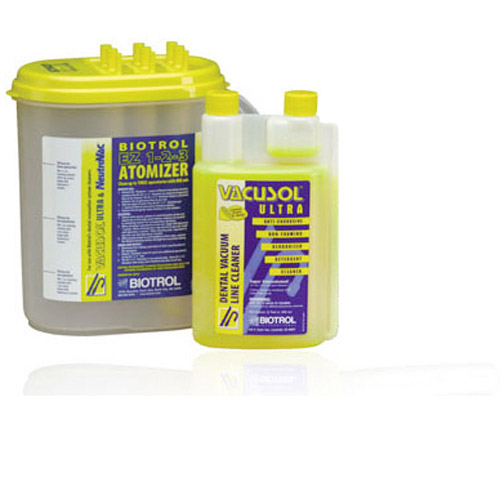 Vacusol Ultra Dental Vacuum Line Cleaner Solution, Starter Kit, Lemon, 1/Pk, ED906 thumbnail 8