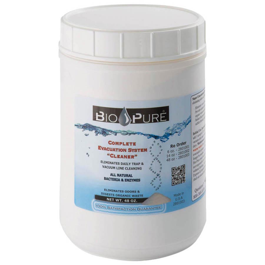 Bio-Pure eVac System Maintenance Cleaner, Powder, 48 oz, 1/Pk, 2801003 thumbnail 5