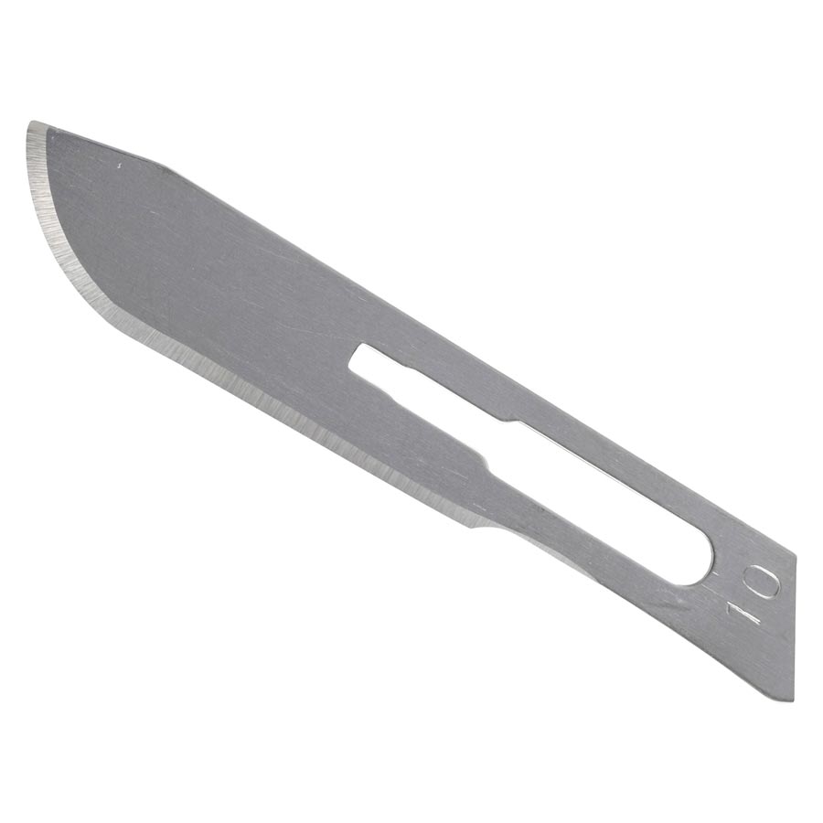 Glassvan Carbon Steel Sterile Surgical Blade #10 Disposable 100/Bx product image