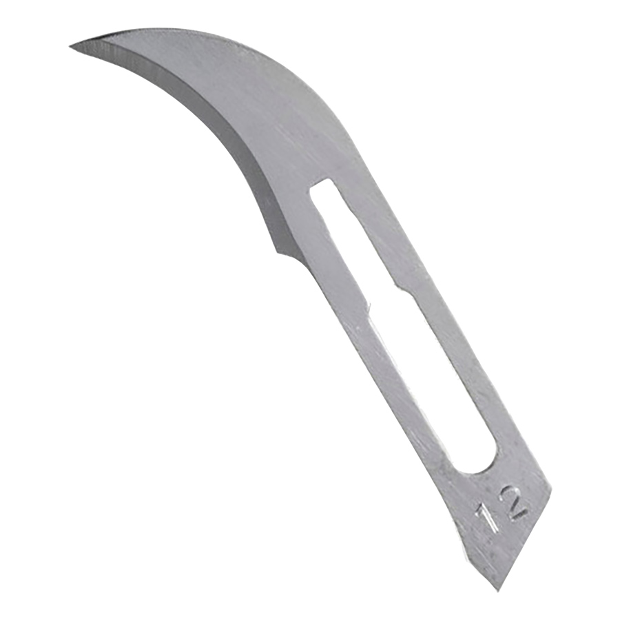 Glassvan, Sterile, Surgical Blades, Stainless Steel, # 12, 100/Pk, 3001T-12 thumbnail 8