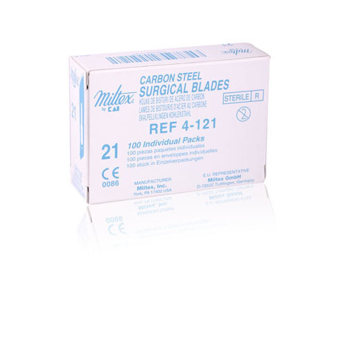 Carbon Steel Surgical Blades, # 15 C, 100/Pk, 4-115C thumbnail 9