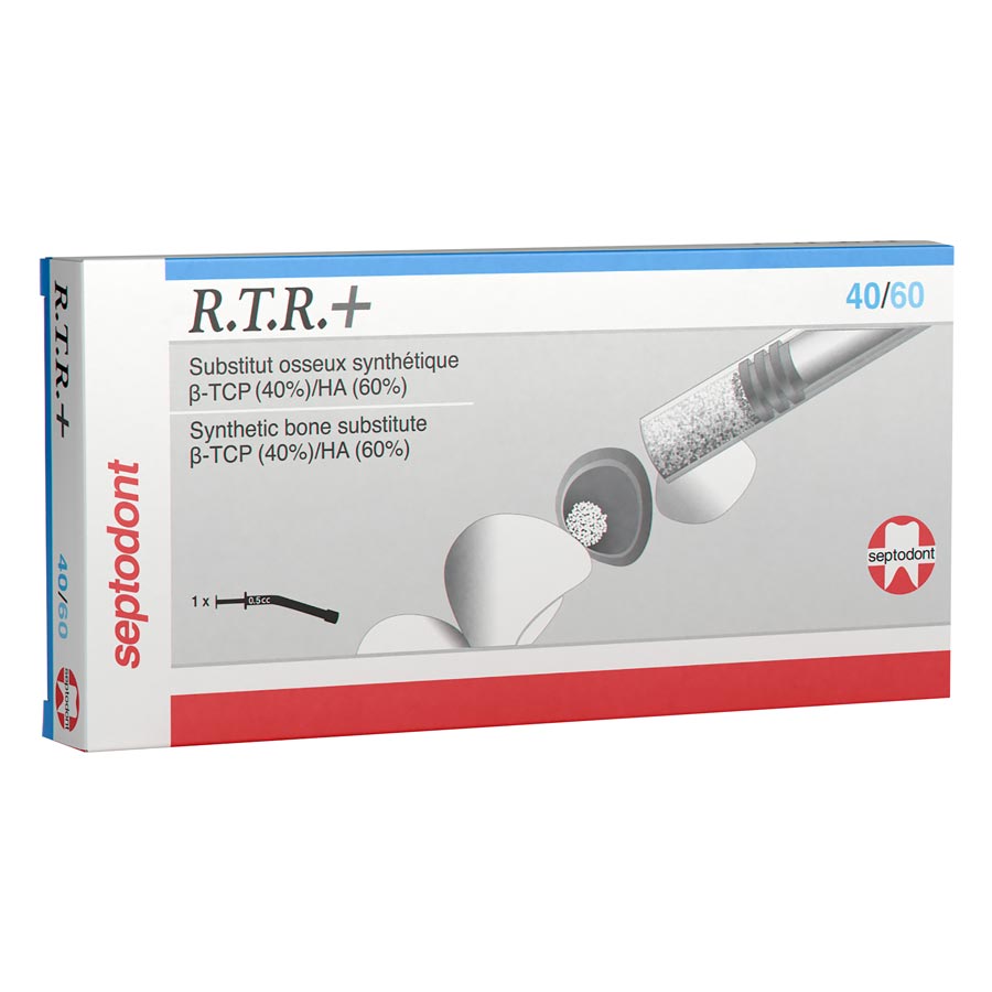 R.T.R+ Synthetic Bone Grafting Material Granules 0.5 cc Curved Syringe Ea thumbnail 3