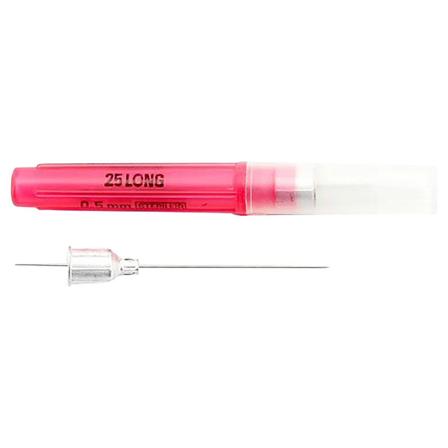 Monoject Needle Metal Hub 25 Gauge Long Red 100/Bx thumbnail 8