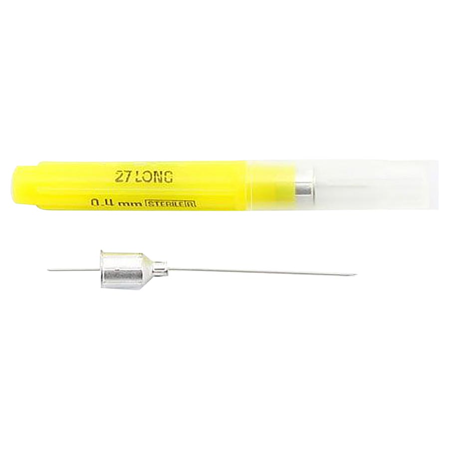Monoject Needle Metal Hub 27 Gauge Long Yellow 100/Bx thumbnail 8