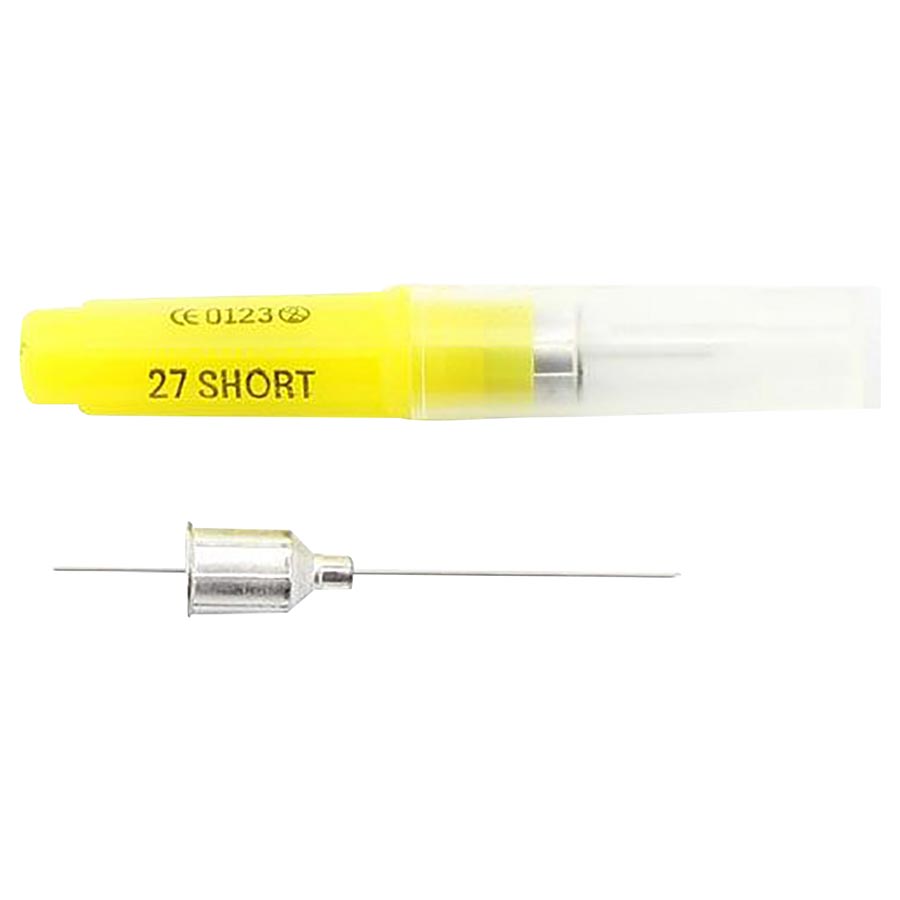 Monoject Needle Metal Hub 27 Gauge Short Yellow 100/Bx thumbnail 8