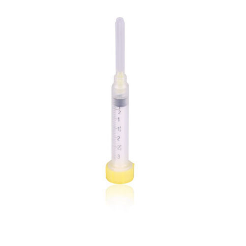 Monoject Endodontic Irrigating Syringes with Needles, 3 cc, 27 Ga, 1.25", Yellow, 100/Pk, Z8881513850 thumbnail 9
