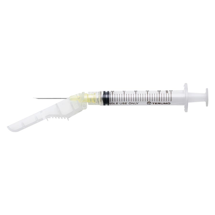 SurGuard 3 Hypodermic Syringe/Needle 27gx1/2" 1cc Gry LL Sfty No Dead Spc 100/Bx product image