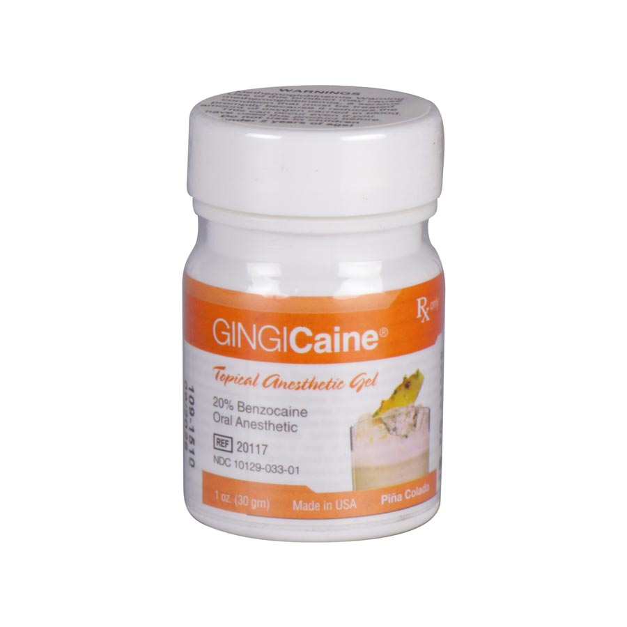 Gingicaine Topical Gel, Pina Colada, 1/oz, (GI-2011P) thumbnail 4