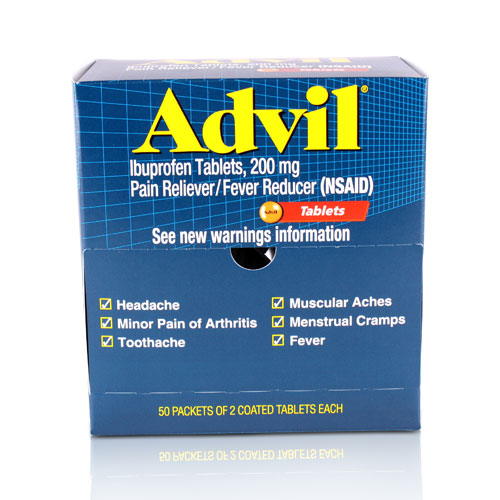 Advil 200Mg 50 2/Packs M-4008-100 product image