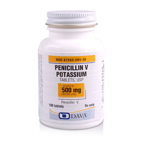 Penicillin V Potassium 500Mg 100/Pack product image